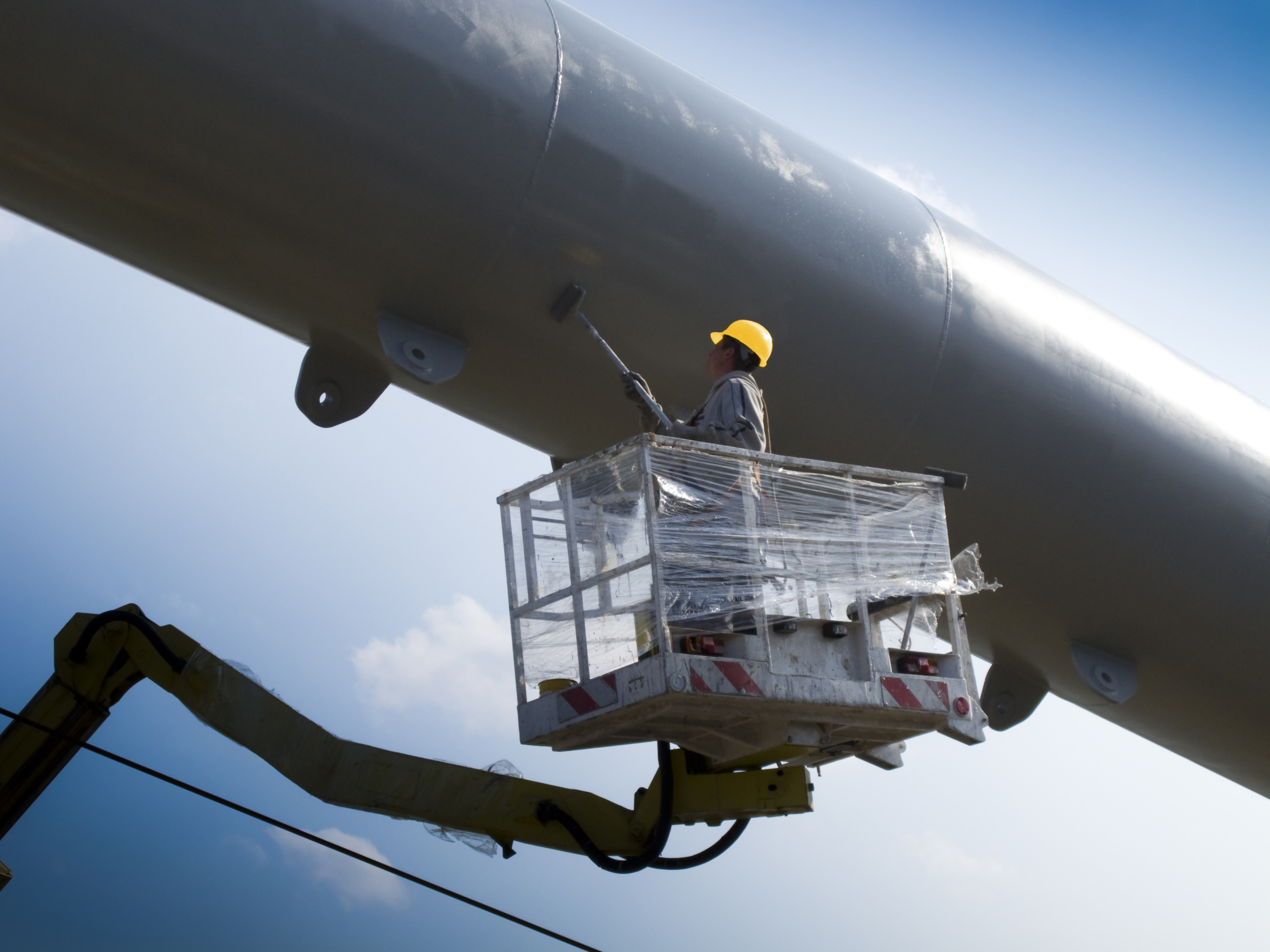 EHS Cleaning Pipes External Lone Worker